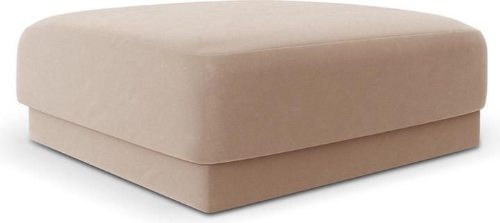 Image du produit Micadoni Pouf Velours, "Miley", 1 Place, 90x90x40Fabriqué en Europe (Tabouret rembourré)