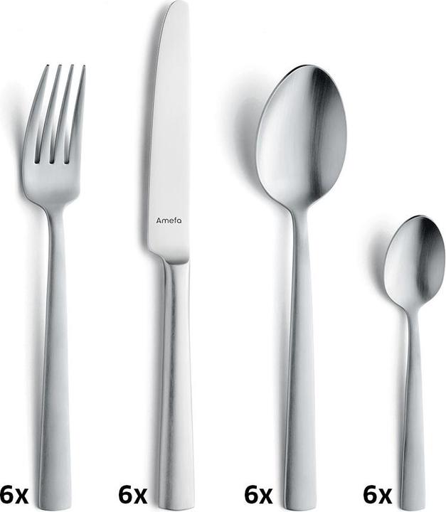 Actual product image Amefa Ventura (24 Piece, Cutlery set)