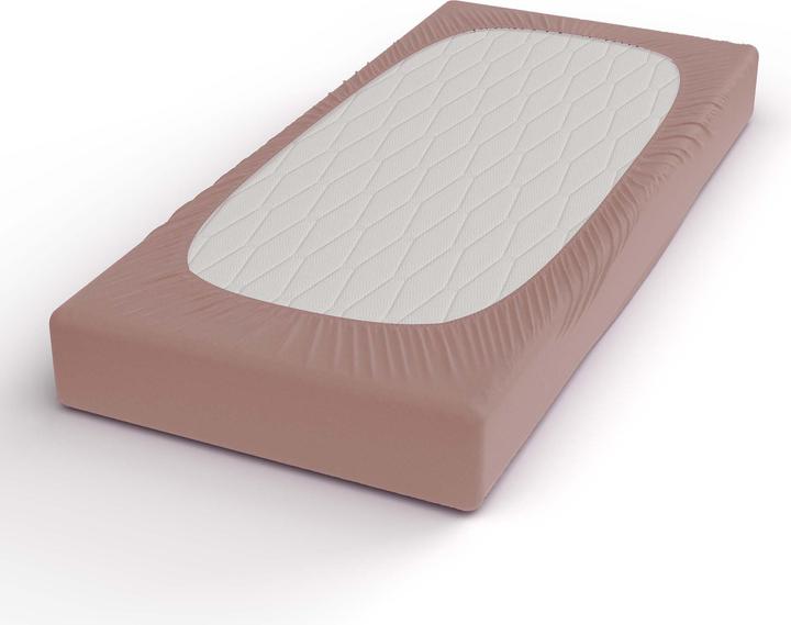 Actual product image Lotus Bettwaren Satin fitted sheet uni (160x200 cm)