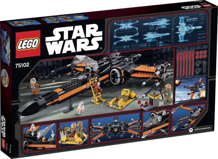 Actual product image LEGO Star Wars Poe's X-Wing Fighter (75102, LEGO Star Wars)