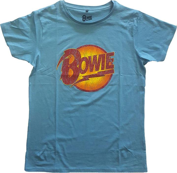David Bowie Diamond Dogs TShirt Logo (L)