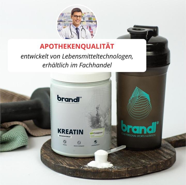 Produktbild Brandl Kreatin CREAPURE Creatin Monohydrat Pulver (1 Stück, Pulver, 500 g)