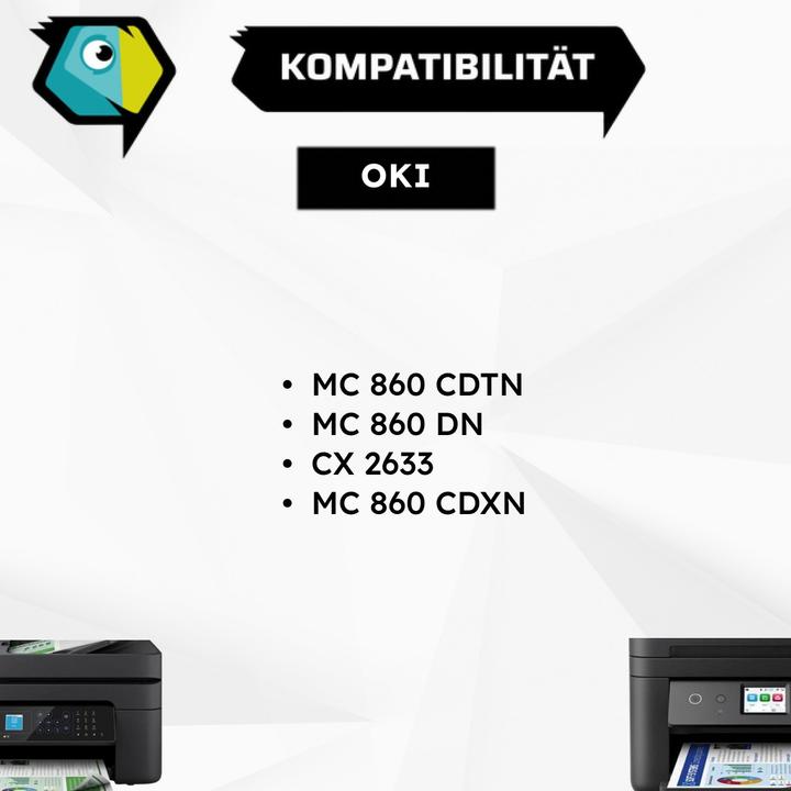 Produktbild Inkadoo Multipack kompatibel zu OKI 4405921x enthält 4x Tonerkartusche (M, C, BK, Y)