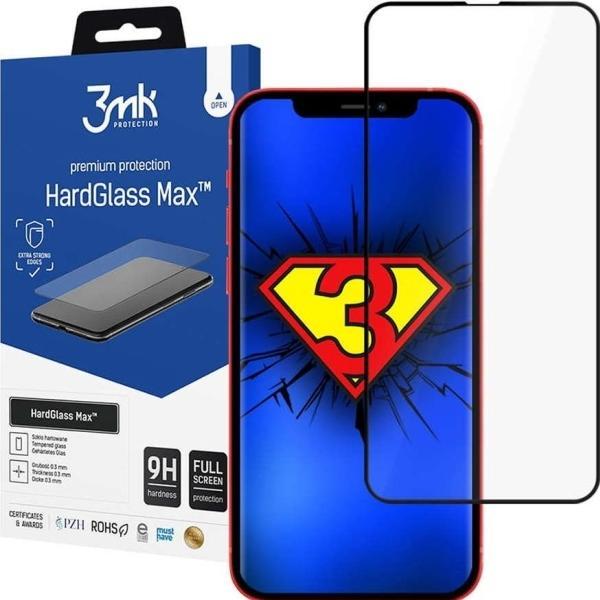 Actual product image 3MK Hardglass Max screen protector (1 Piece, Apple iPhone 13 Pro Max)