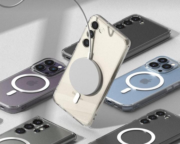 Immagine prodotto Screenguard Custodia magnetica Samsung Galaxy S23 Clear Cover MagSafe (Samsung Galaxy S23)