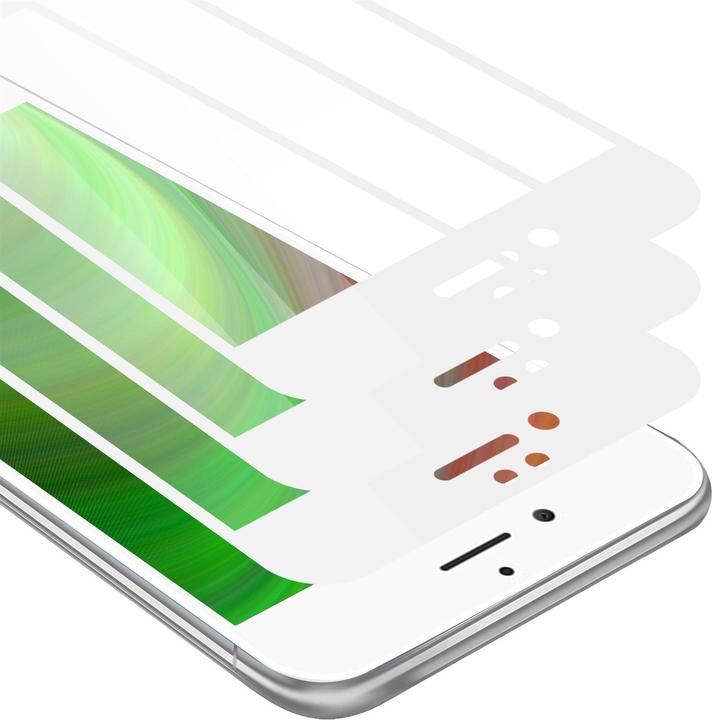 Actual product image Cadorabo Full screen display protection glass (3 Piece, Apple iPhone 7 Plus, Apple iPhone 7s Plus, Apple iPhone 8 Plus)