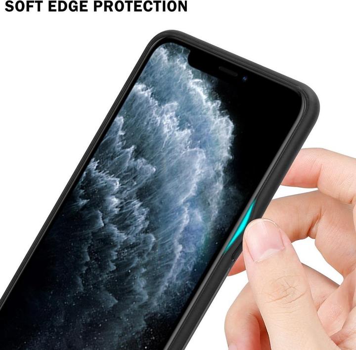 Actual product image Cadorabo TPU Striped Glass Cover (Apple iPhone 11 Pro Max)