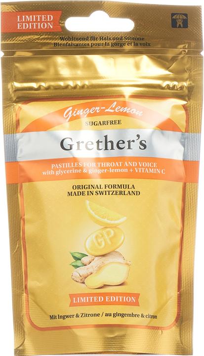 Image du produit Grethers Ginger-Lemon (1 pièce(s))