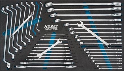 Produktbild HAZET Werkstattwagen Assistent 179NXXL-7/340 ∙ Schubladen, flach: 5 x 81 x 870 x 398 mm ∙ Schublade… (340 x)