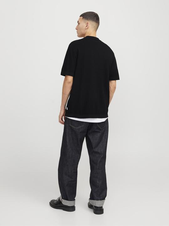 Produktbild Jack & Jones Jjeemil Knit Structure Shirt Ss Sn (L)