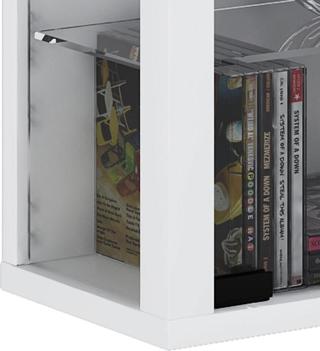Productafbeelding VCM Collectie Wandvitrine Hout Glas Vitrosa Maxi (59 x 18 x 114 cm)