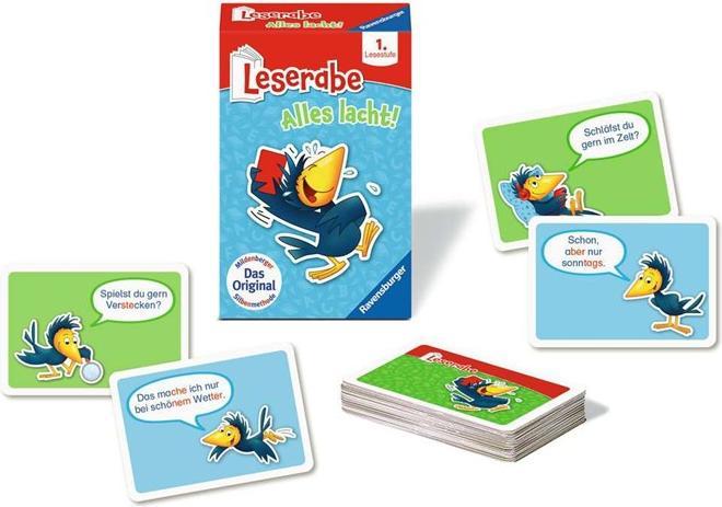Image du produit Ravensburger 23496 - Leserabe - Alles riecht - Jeu de cartes pour apprendre à lire en s'amusant - 1ère classe (Allemand)