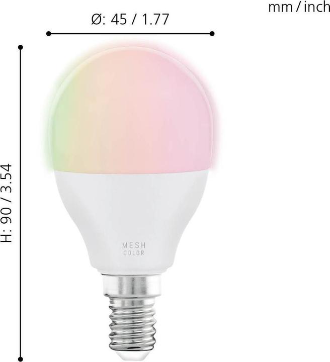 Image du produit EGLO Connect (E14, 5 W, 470 lm, 1 x, E)