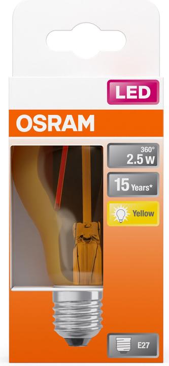 Actual product image Osram LED Monochrome (E27, 2.50 W, 235 lm, 1 x, F)