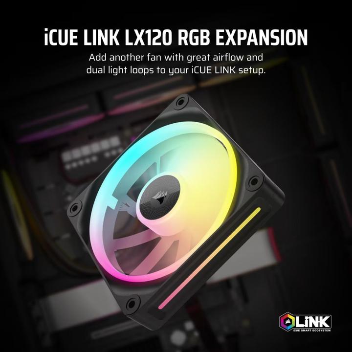 Produktbild Corsair iCUE LINK LX120 (120 mm, 1 x)