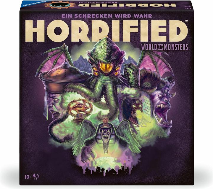 Actual product image Ravensburger 22892 - Horrified: World of Monsters - Co-operative and immersive board game for everyone (German)