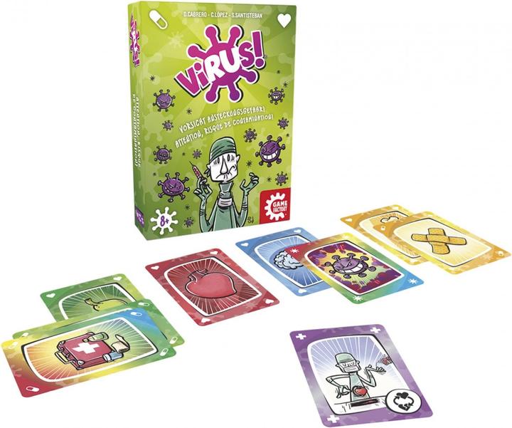 Productafbeelding Game Factory Virus (Duits, Frans, Italiaans)