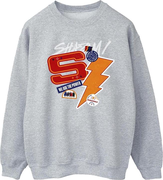 Image du produit - Sweat SHAZAM FURY OF THE GODS STICKER SPAM - Homme (S)