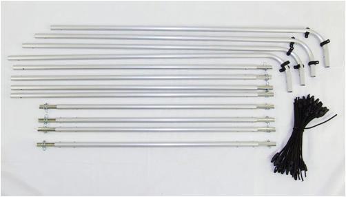 Produktbild California Sunbounce Sun Scrim 366 x 366 Super Starter Set (Faltreflektor)