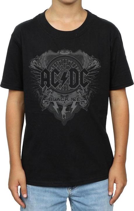 Image du produit AC/DC T-shirt noir en coton glacé garçon (140, 146)