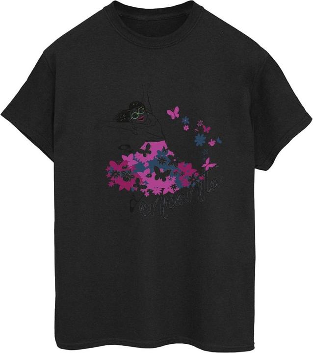 Actual product image Disney Womens/Ladies Encanto Mirabel Flower Cotton Boyfriend T-Shirt (L)