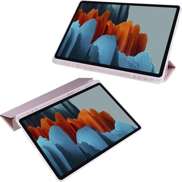 Actual product image MU Classic Triple foldable case with stylus holder (Galaxy Tab S7+)