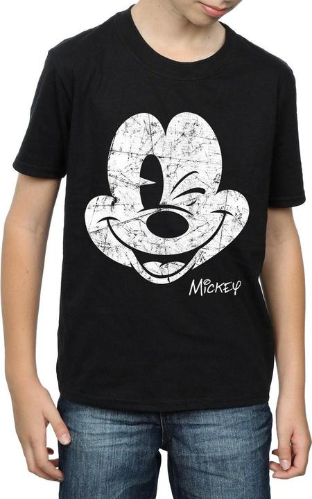 Produktbild Disney Mickey Mouse Distressed Face TShirt Jungen (140, 146)