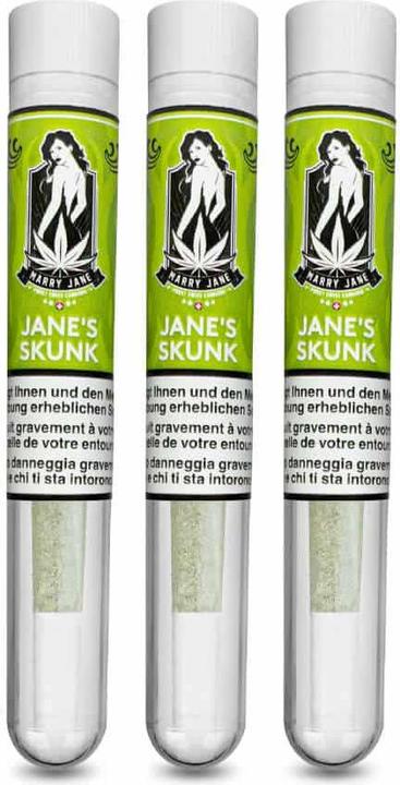 Image du produit Marry Jane Jane's Skunk (Pre Rolled Joint) (1 g, Intérieur)