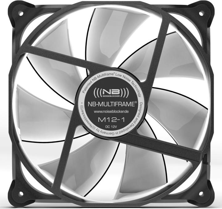 Actual product image Noiseblocker Multiframe S-Series M12-PS (120 mm, 1 x)