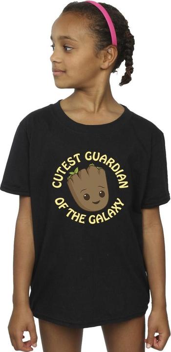 Image du produit - T-shirt AM GROOT CUTEST GUARDIAN - Fille (140, 146)