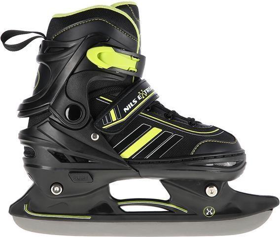 Image du produit Nils EXTREME NH18191 2IN1 PATINS INLINE NOIR/CITRON VERT SIZE. M (34-38) AVEC PATIN DE HOCKEY (34, 35, 36, 37, 38)