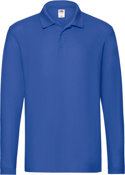 Fruit of the Loom Premium Poloshirt Langärmlig (XL)