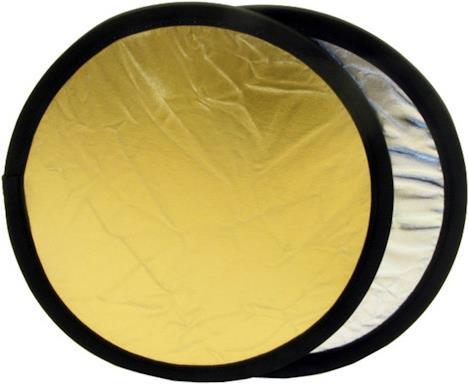 Immagine prodotto Lastolite Riflettore pieghevole 50 cm argento/oro (Riflettore pieghevole, 50 cm)