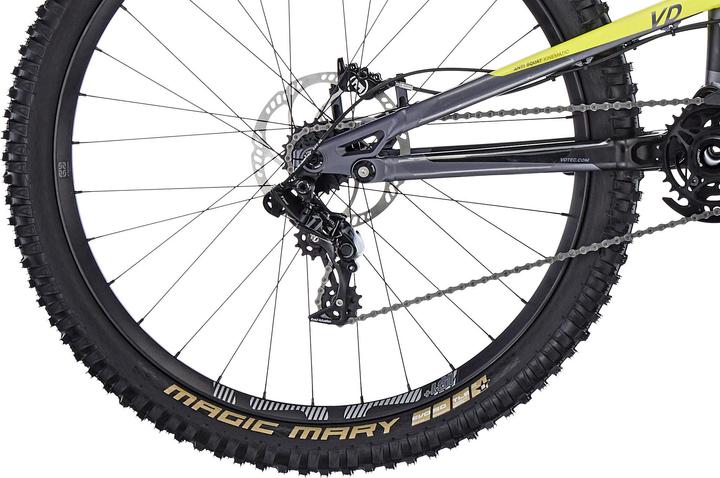 Produktbild Votec VD Elite - Downhill Fully 27,5" - grey/acid yellow (40 cm)