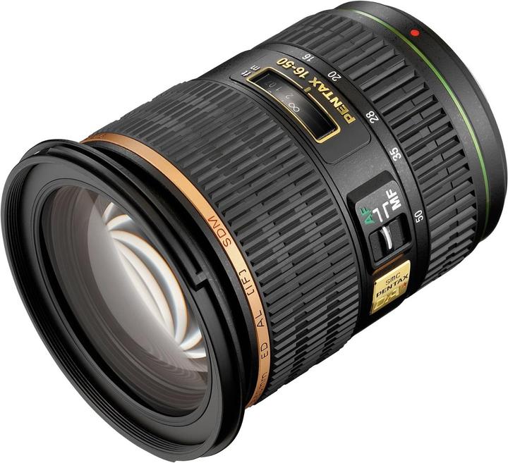 Image du produit Pentax Objectif SMC-DA 16-50mm, F2.8 ED/AL (IF) (Pentax K, APS-C / DX)