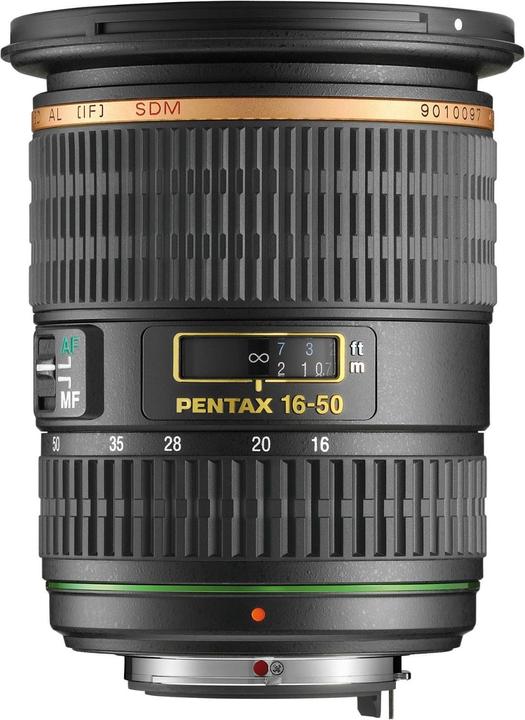 Pentax Objectif SMC-DA 16-50mm, F2.8 ED/AL (IF) (Pentax K, APS-C / DX)