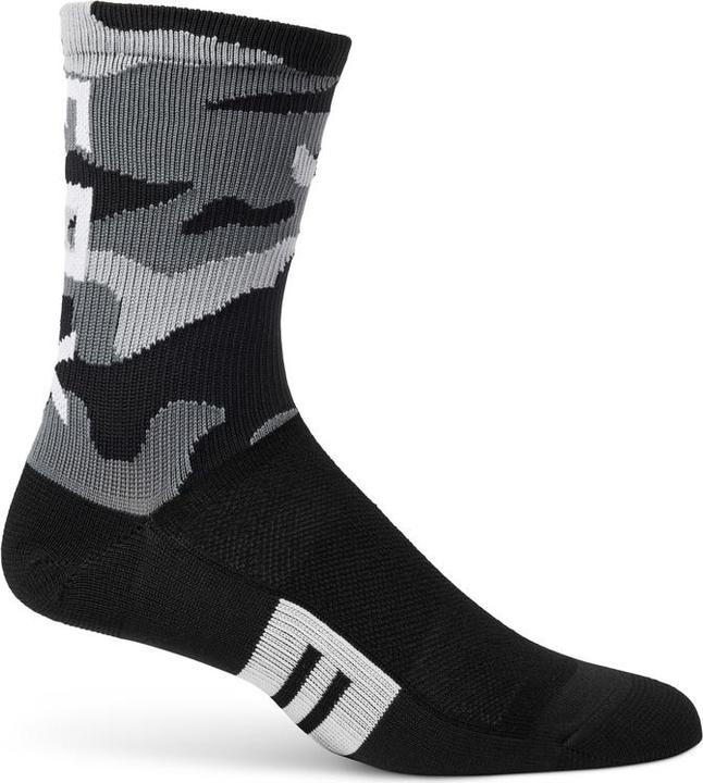 Fox Socks 23 W 6" Flexair Merino Blk Cam (One Size)