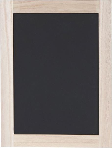 Actual product image Mendler 2x Wall Chalkboard, Chalkboard Writing Board Slate Chalkboard Decorative Notice Board - 40x30cm