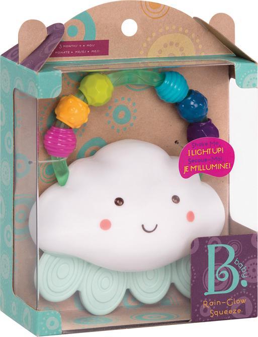 Actual product image B.toys B. Light Up Rattle- Rainbow Cloud