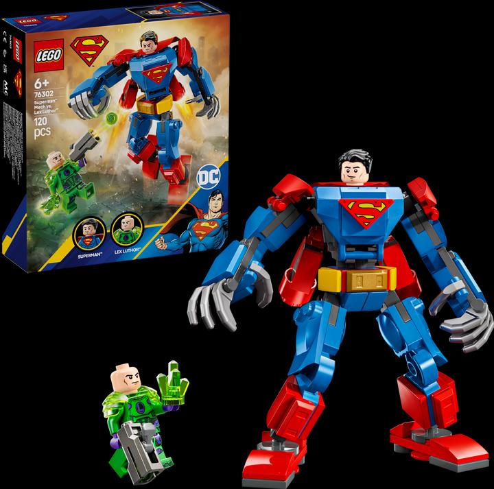 Produktbild LEGO Superman Mech vs. Lex Luthor (76302, LEGO DC)