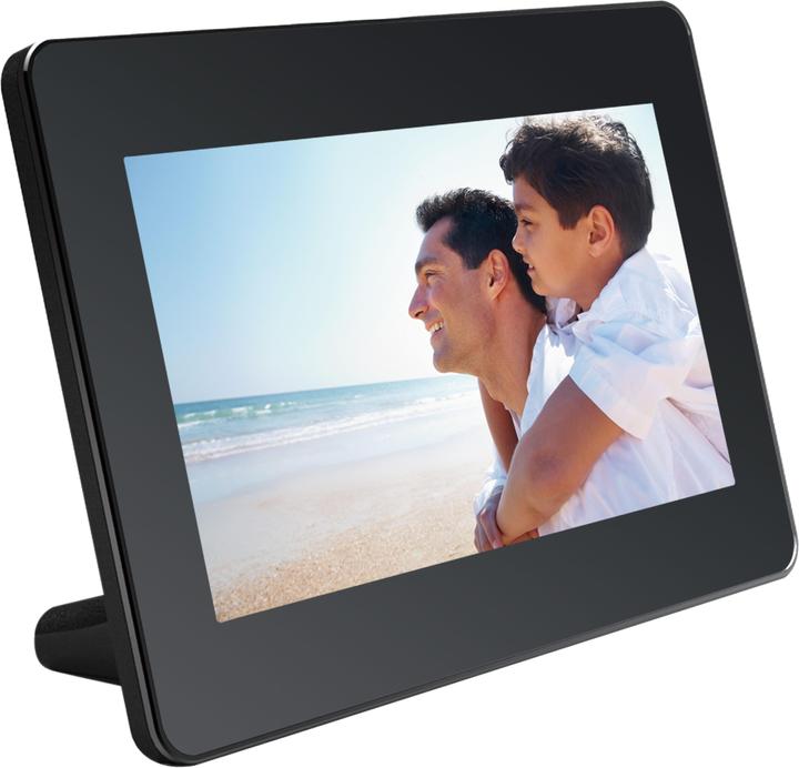 Actual product image AGFAPHOTO Photo AF 5079 PS, 7" LED Photoframe, USB, black (7", 720 x 480 pixels)