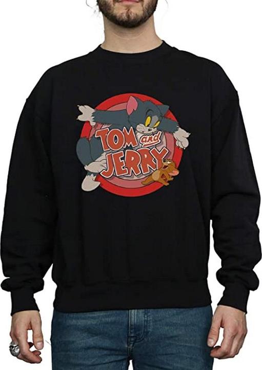 Actual product image Tom & Jerry Mens Classic Catch Sweatshirt (XL)