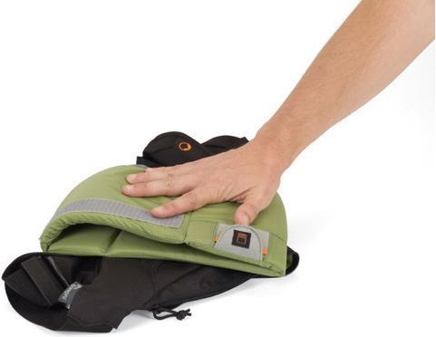 Actual product image Lowepro Passport Sling SLR camera bag Mica (Camera shoulder bag)
