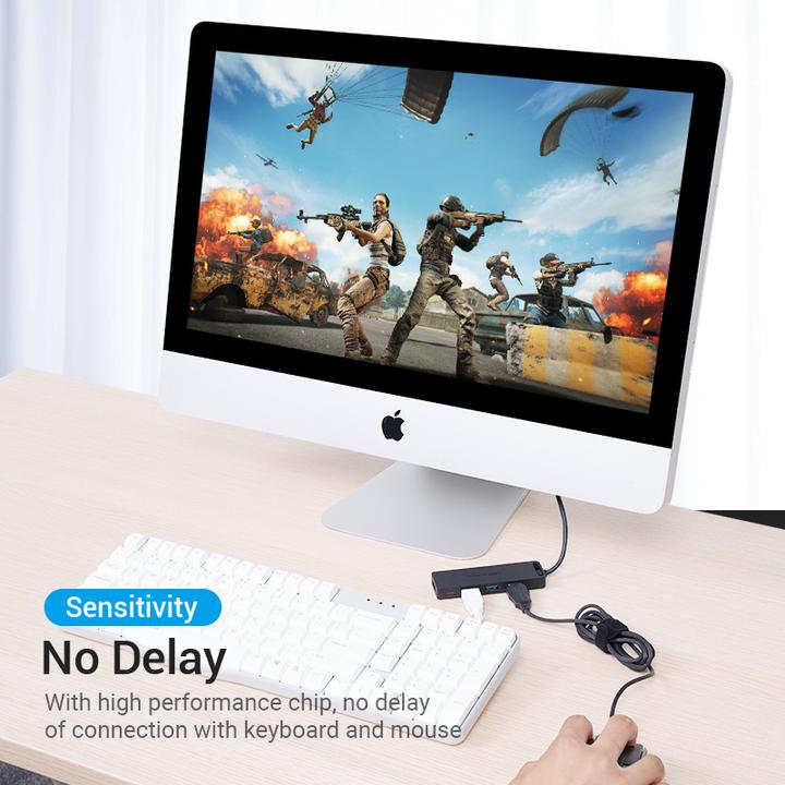 Produktbild Vention 5-in-1 USB-C Hub (USB-C, 4 Ports)