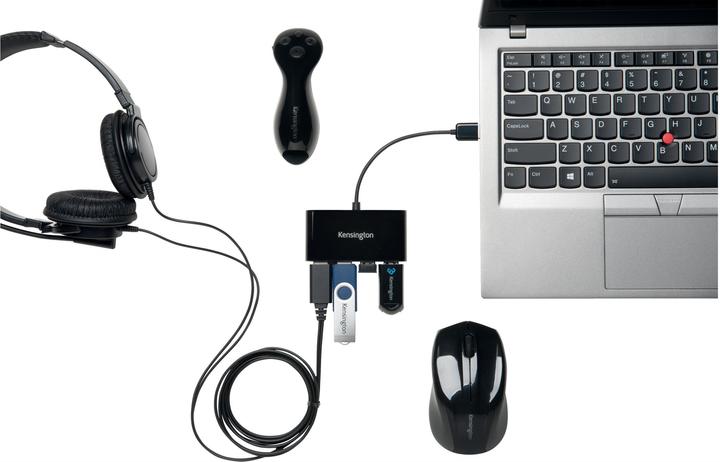 Actual product image Kensington K39120EU (USB-A, 4 Ports)