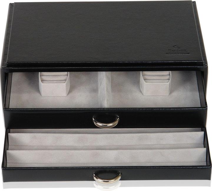 Sacher Schmuckkästchen Vario / Schmucksetbox - Schwarz