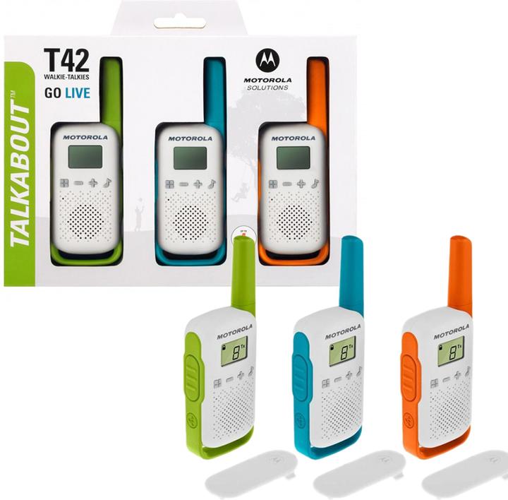 Immagine prodotto Motorola T42 Triplo (4 km)