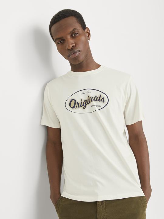 Actual product image Jack & Jones Printed round neck T-shirt T-shirt (L)
