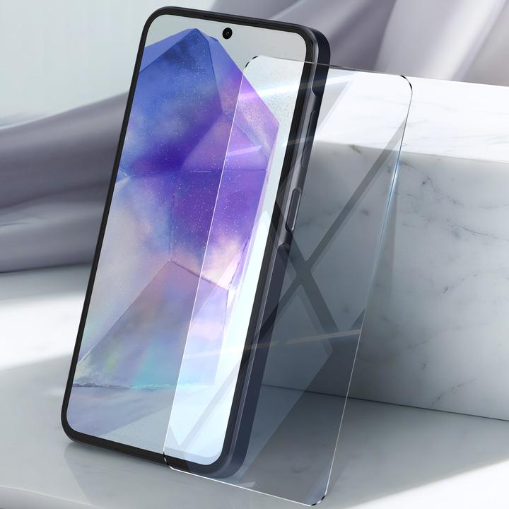 Image du produit Mayaxess Film pour écran CrystalGuard (1 pièce(s), Samsung Galaxy A55)