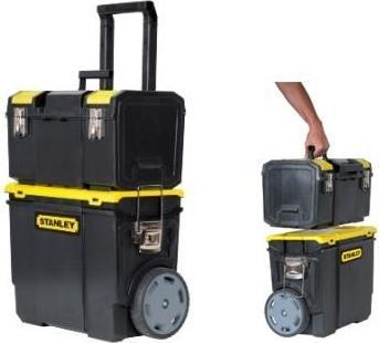 Actual product image Stanley Mobile Workcenter with removable toolbox without organizer